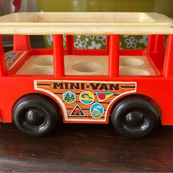 Vintage Fisher-Price Mini Van❤️ - Picture 3 of 7